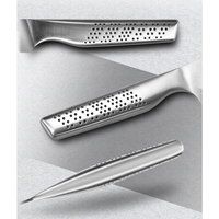Couteau à découper la viande sur mesure de 8 pouces, couteau à trancher la viande en gros, couteau de barbecue, couteau à dinde de haute qualité à manche creux pour la cuisine
