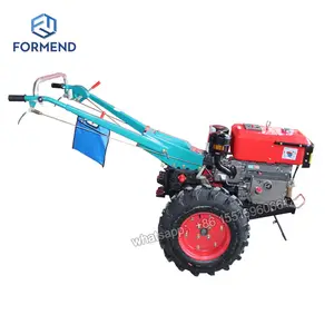 Paddy field 8-22hp iron wheel tractor rice farming tractor