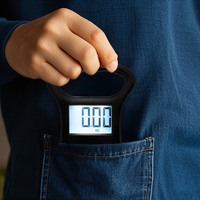 Pantalla Lcd de alta precisión, 30kg, Maleta de viaje electrónica portátil para aeropuerto, báscula para equipaje, báscula de mano Digital