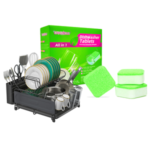 Pastiglie Detergenti per Lavastoviglie Oradess, Ecologiche e Usa e Getta, con Formula Adattiva alla Temperatura per Rimuovere le Macchie di Olio - Product Image 3