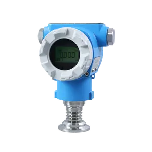 Pemancar tekanan sanitasi Cerdas tampilan LCD pemancar tekanan higienis Flush diafragma