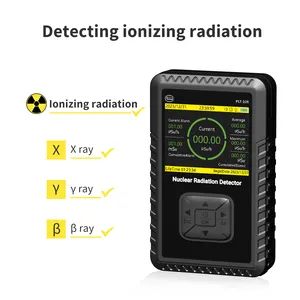 Pulitong Geiger truy cập bức xạ hạt nhân Detector Beta Gamma X-Ray bức xạ màn hình với 3 chế độ báo động