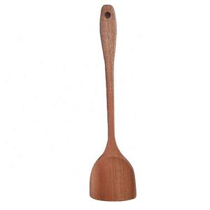 Ensemble de spatules à cuillère quatre pièces Spatule en bois d'ébène Cuillère Spatule à long manche - Product Image 4