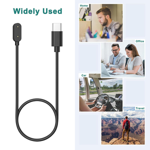 <span class=keywords><strong>Cable</strong></span> de Carga Magnético Tipo C de Repuesto Negro de 1M 3.3FT para <span class=keywords><strong>Huawei</strong></span> Band 11 10 9 8 7 6 <span class=keywords><strong>Watch</strong></span> <span class=keywords><strong>Fit</strong></span> 3/2/1/Mini - Product Image 6