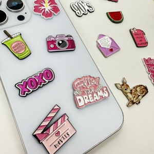 Tùy Chỉnh Điện Thoại Di Động Sticker Quốc Gia Biểu Tượng Cờ Lưu Niệm Mặt Dây Chuyền Huy Hiệu Kim Loại Điện Thoại Dán Kim Loại Độc Đáo Sticker Cho Điện Thoại - Product Image 3