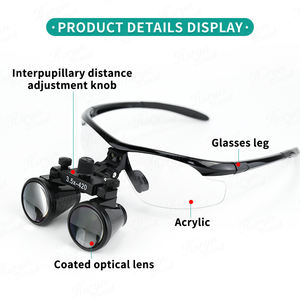 Hot Koop Foshan Horyn Draagbare Chirurgische Tandheelkundige Loepen 3.5x Koplamp - Product Image 3