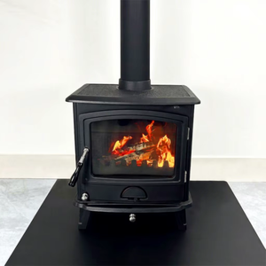 Caminetto Moderno <span class=keywords><strong>a</strong></span> <span class=keywords><strong>Legna</strong></span> <span class=keywords><strong>in</strong></span> <span class=keywords><strong>Ghisa</strong></span> Autoportante per Riscaldamento Domestico, per Soggiorno e Decorazione Villa - Product Image 5
