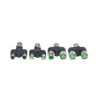 Personnalisé M5 M8 M16 7/8 M23 PVC PUR Étanche Mâle Femelle 3 4 5 6 8 12 Broches Montage sur Panneau Capteur Circulaire M12 Connecteur Connecteurs