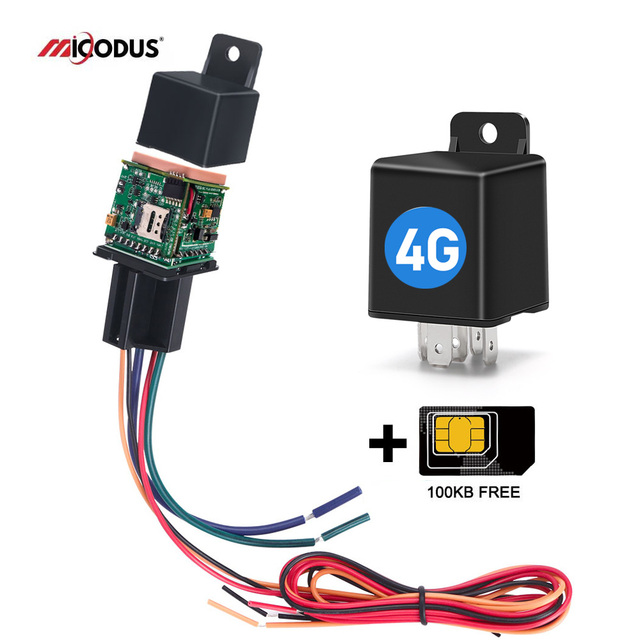 Hidden Relay Gps Tracking Device MiCODUS MV930G Anti Jammer Engine Cut Off Real Time Mini 4G Car Tracker With SIM Card