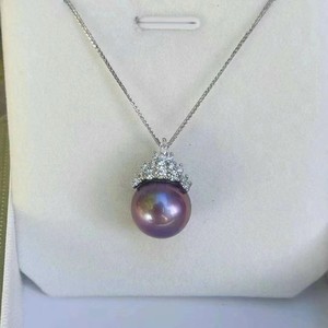 Collar Barroco de Estilo Europeo Americano con Perla Natural de Agua Dulce y Anillos de Plata S925, un Complemento Imprescindible - Product Image 3