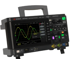 Oscilloscope Keysight EDUX1052A 50 MHz 2 canaux, fréquence d'échantillonnage 1GSa/s, écran 7 pouces, connectivité USB, DSO d'entrée de gamme pour l'éducation - Product Image 3