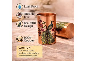Bouteille en cuivre martelé antique personnalisée, style américain, avec couvercle fait main et revêtement anti-corrosion, idéale pour le camping et les activités de plein air – Meilleure vente - Product Image 6