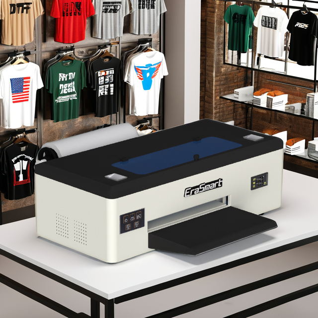 EraSmart 2026 Hot Selling T Shirt Clothes 30cm 13Inch A3 Dtf Printer With Powder Shaker Machines for Small Businesses