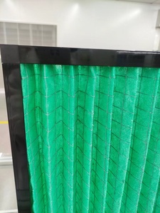 Cadre en plastique ABS plissé en fibre synthétique HVAC industriel En779 G4 592x592x46 MAU et filtre à air primaire AHU - Product Image 6