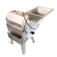 Sus304 Wortelsnijder Knolgroente Fruit Snijmachine Commerciële Snijder Snijmachine Multifunctionele Groentesnijder