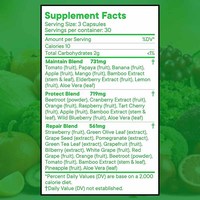 Capsules de superaliments entiers OEM/ODM pour soutenir l'immunité et la santé intestinale, complément nutritionnel naturel pour femmes et hommes