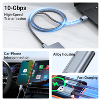 Cable USB ULT-unite 3A PD de 60W para Carga Rápida, 10Gbps, USB Tipo A a Tipo C, con Cubierta Trenzada, Compatible con Logotipo OEM, Longitud y Embalaje Personalizables