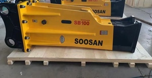 SB 100 Box Type Red <b>Hydraulic</b> <b>Breaker</b> for 25-30 Ton Excavator Premium Quality (Engine/Motor/Main Body) 1 Year Warranty for - Product Image 3