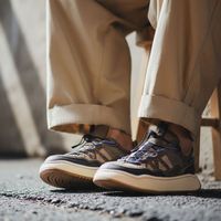 Chaussures Homme Maden – Baskets de Randonnée à Plateforme pour Homme, Semelle Épaisse, Chaussures Décontractées Fonctionnelles pour Trajet Quotidien, Automne, Tendance 2026
