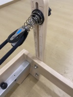 Appareil de fitness Pilates Reformer en bois d'érable de haute qualité pour la maison et le studio – Machine d'exercice portable pour le musculation