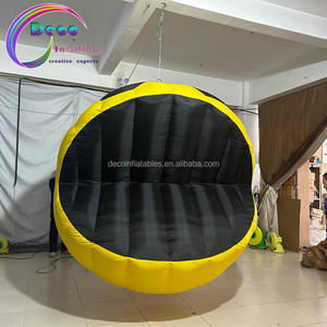 Decoración Inflable para Jardín, <span class=keywords><strong>Pacman</strong></span> Amarillo Inflable con Soplador de Aire - Product Image 4