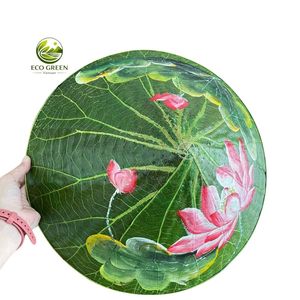 Sombrero de bambú de tamaño personalizable, hecho a mano en Vietnam, de bambú natural, tejido artesanal, clásico, decoración y regalo para días festivos. - Product Image 6