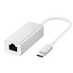USB 3,1 Type-C на RJ45 10/100/1000 Мбит/с адаптер для Гигабитного порта