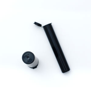 Cannacoast 120มม. 116มม. กระบอกพลาสติกบรรจุภัณฑ์ดอกไม้สมุนไพรทรงกระบอกบีบทนทานต่อเด็กพิมพ์ได้ตามต้องการ - Product Image 1