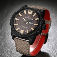 Montre sport pour homme Naviforce 9066, quartz, étanche, avec date, haute qualité, montre-bracelet sport quartz avec date