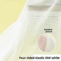 Entoilage thermocollant tissé extensible quadridirectionnel 30D 50D pour vêtements, accessoires de couture