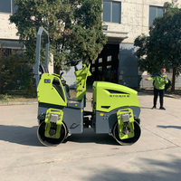 Compacteur vibrant chinois, mini-compacteur, rouleau compresseur avec pièces de rouleau compresseur de qualité, rouleau compresseur à tambour vibrant haute efficacité