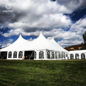 Tentes pour événements de <span class=keywords><strong>mariage</strong></span>, cadre en aluminium, imperméables, résistantes aux UV, quatre saisons, 40x60, barre de <span class=keywords><strong>cristal</strong></span> extensible modulaire pour musique en plein air - Product Image 2