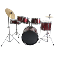 Factory Professional 5pcs Kids Drum Set Children Drum Kit Musical Instrument