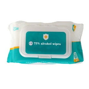 Non-woven Eco-Friendly Antibacterial Disinfecting Alcohol Free Extra Soft <b>White</b> Baby Wipes Individually <b>Wrapped</b> Flushable - Product Image 3