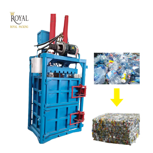 Thủy lực dọc hộp các tông baling Báo Chí thủy lực nhỏ mùn cưa kim loại nhựa tông Baler compactor giá - Product Image 1