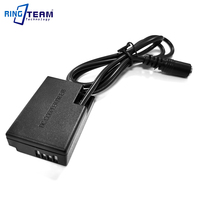Adaptateur secteur ACK-E18 (LP-E17) avec batterie factice DR-E18 pour appareils photo numériques Canon EOS RP 77D 200D 250D 750D 800D T6i T6s T7i X8i