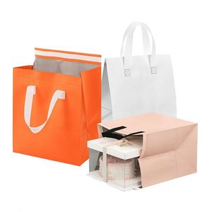 Custom High Quality Food Delivery Non Woven Insulated Cooler Bag Reusable Keep Food Warm Drink Cool Insulated Bags - Product Image 3