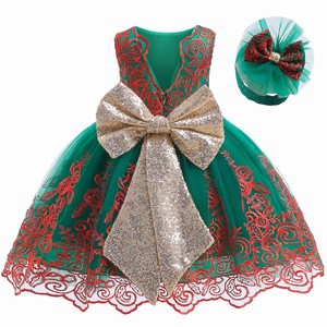 Abito di Alta Qualità per Bambina per Natale 2026 e Festa di <span class=keywords><strong>Capodanno</strong></span>, Vestitino per Neonata con Design Elegante - Product Image 6