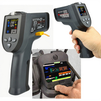 Industrial Temperature Measuring Instrument-50℃ to 550℃ Dual Laser 50:1 Non Contact Industrial High Temperature Meter