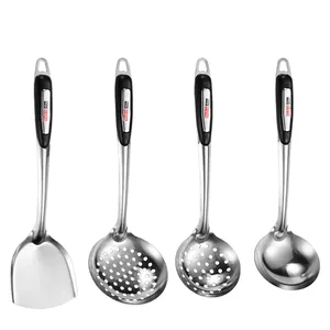 5 pcs厨房工具套装炊具定制标志不锈钢撇汤勺厨具套装