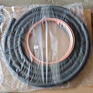 Set di <span class=keywords><strong>tubi</strong></span> in <span class=keywords><strong>rame</strong></span> per sistemi HVAC, tubazioni in <span class=keywords><strong>rame</strong></span> 99,99% puro, diametri 3/8, 3/4, 7/8 pollici, <span class=keywords><strong>tubi</strong></span> in <span class=keywords><strong>rame</strong></span> con isolamento selezionato - Product Image 2