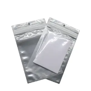 Sacchetto con cerniera in Cellophane biodegradabile di grande capacità sacchetti in plastica trasparente Opp adesivi autosigillanti per gioielli
