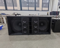 Sistema de Sonido Profesional de 3 Vías y 15 Pulgadas, Altavoz de Línea Profesional Pasivo de 15 Pulgadas, Sistema de Audio de Tres Vías para Iglesia