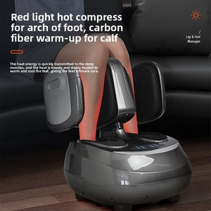 Masajeador de Pies Totalmente Automático con Calor y Amasamiento, Todo en Uno para Piernas y Pies, para el Hogar, Masajeador de Puntos de Acupuntura en la Plantilla del Pie - Product Image 5