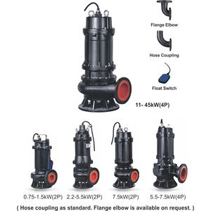 Pompes à eaux usées submersibles série WQ 11kw,15kw,18.5kw,22kw,30kw,37kw,45kw - Product Image 5