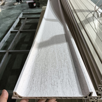 Sistema de Paneles de Pared de PVC Curvos, Impermeables e Ignífugos, con Diseño Moderno para Proyectos Interiores y Exteriores
