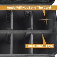 Boîte de rangement pour cartes à collectionner, pour plus de 2700 cartes, pour tous les jeux de cartes Standard, étui de transport OEM EVA