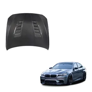 ชิ้นส่วนยานยนต์ 5 Series F10 F18 DTM สไตล์ด้านหน้าBonnet Hoodคาร์บอนไฟเบอร์ฝาครอบเครื่องยนต์HoodsสําหรับBMW F10 HM Hood