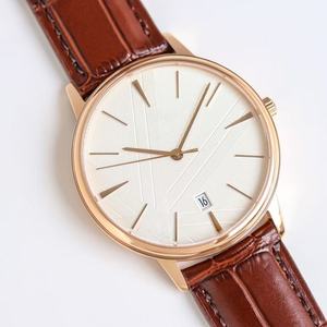 Montre d'affaires tendance - Modèle à bracelet en cuir pour homme - Product Image 6