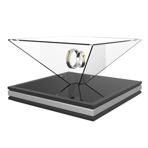 <span class=keywords><strong>Pyramide</strong></span> d'hologramme Full HD 360 degrés, pour la publicité d'une vitrine <span class=keywords><strong>holographique</strong></span> 3D, projecteur <span class=keywords><strong>holographique</strong></span> - Product Image 1